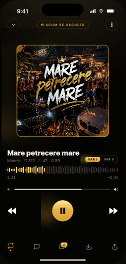 Ecran Milion — player melodie