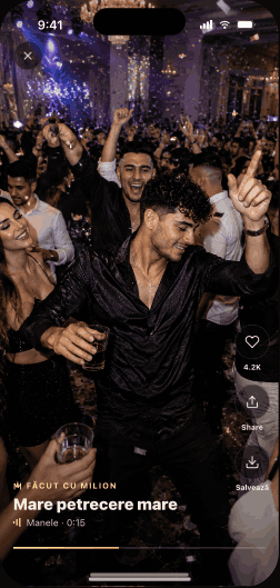 Videoclip de manea, stil TikTok